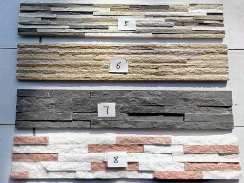 Verschiedene Schieferfarben