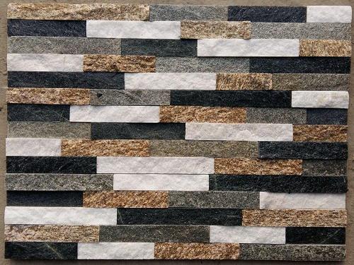 Verschiedene Schieferfarben