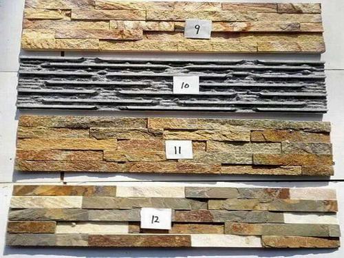 Verschiedene Schieferfarben