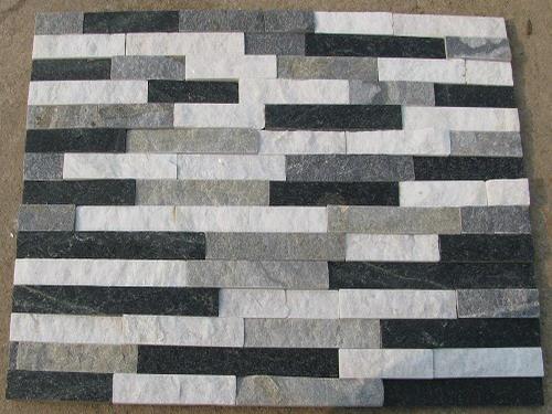 Schwarz-Grün-Weiß Schiefer in verschiedenen Farben