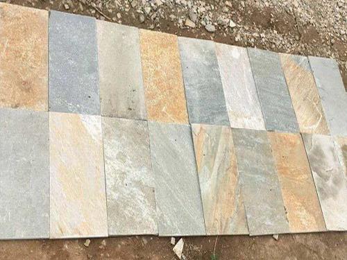 Verschiedene Schieferfarben