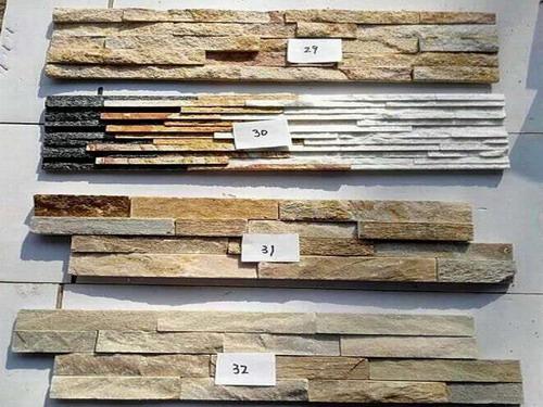 Verschiedene Schieferfarben