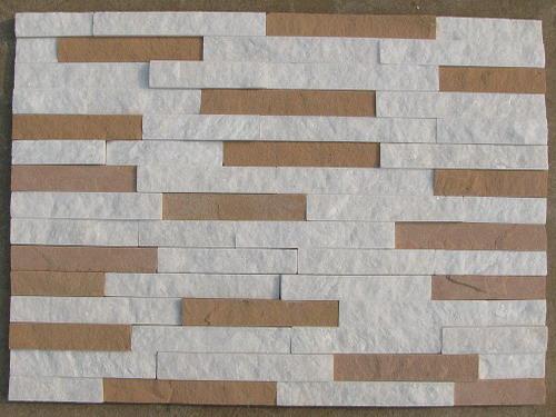 Braun-grau Schiefer in verschiedenen Farben