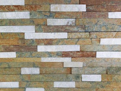 Braun-weiß Schiefer in verschiedenen Farben