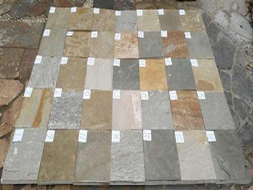 Verschiedene Schieferfarben