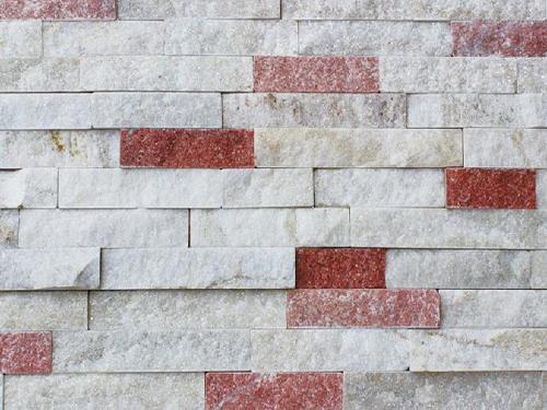 Rosa-weiße Schieferfarben