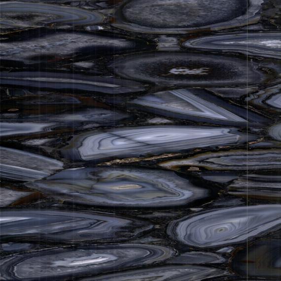 Bodenanwendung in blauer Marmorsteinqualität