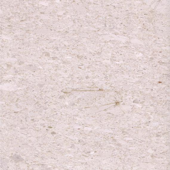 Innenausbau eines Luxusgebäudes aus beigefarbenem Marmor