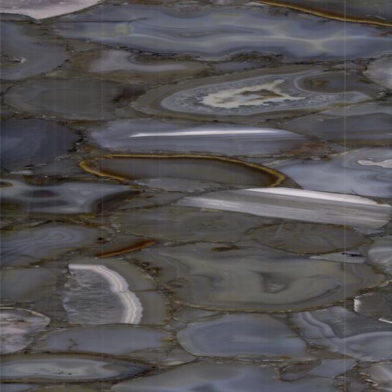 Luxuriöses Baumaterial aus Halbedelsteinen