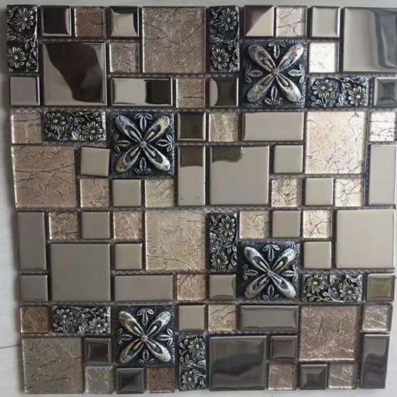 Mosaikbaumaterial